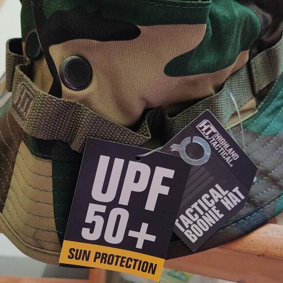 NWT - CAMO BOONIE HAT - HIGHLAND TACTICAL - Picture 6 of 8